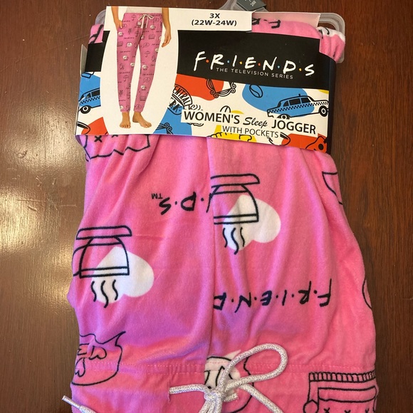 Warner Bros. Other - Warner Bros. F.R.I.E.N.D.S sleep joggers with POCKETS size 3X (22W-24W)